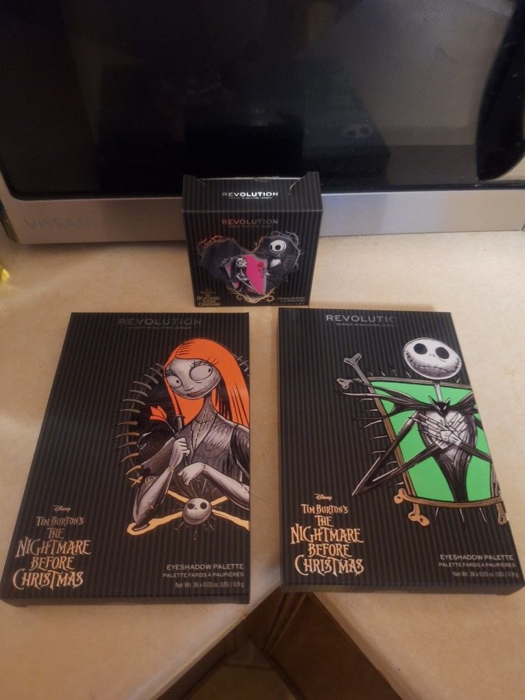 Makeup Palette Nightmare Before Christmas