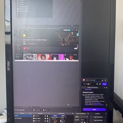 Gaming PC + 2 gaming monitors