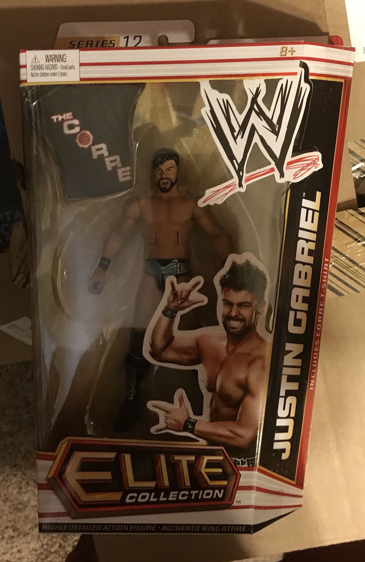 WWE Elite Collection Justin Gabriel Series 12 (PJ Black) Action Figure
