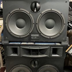 (2) 1980’s Kenwood Dual 12” 🔈 3-way 200w Audiophile Speakers