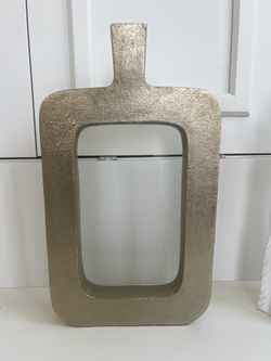 Metal Gold Decorative Vase
