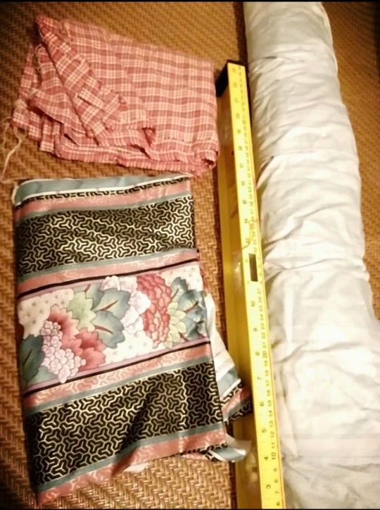New fabric about 56" W*34'long+2 small pieces