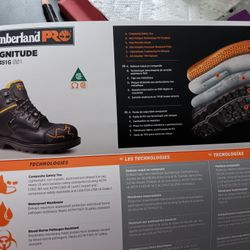 Timberland PRO  MAGNITUDE  10.5M Composit  Saftey  Toe