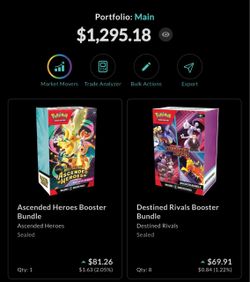 Pokemon bundles and packs-pokemon card