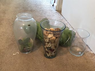 Glass vase