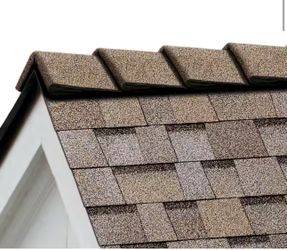 🆕 DecoRidge 8 in. Amber Hip and Ridge Roofing Shingles (20 lin. ft. per Bundle)