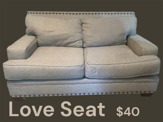 Love seat from rooms to go.