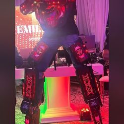 8ft Pixel Led Robot Stilt Suit