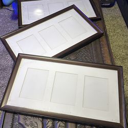 Picture Frames x3 , ..22x12 in.