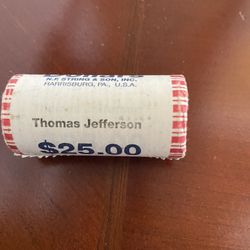 Unopened Thomas Jefferson Roll