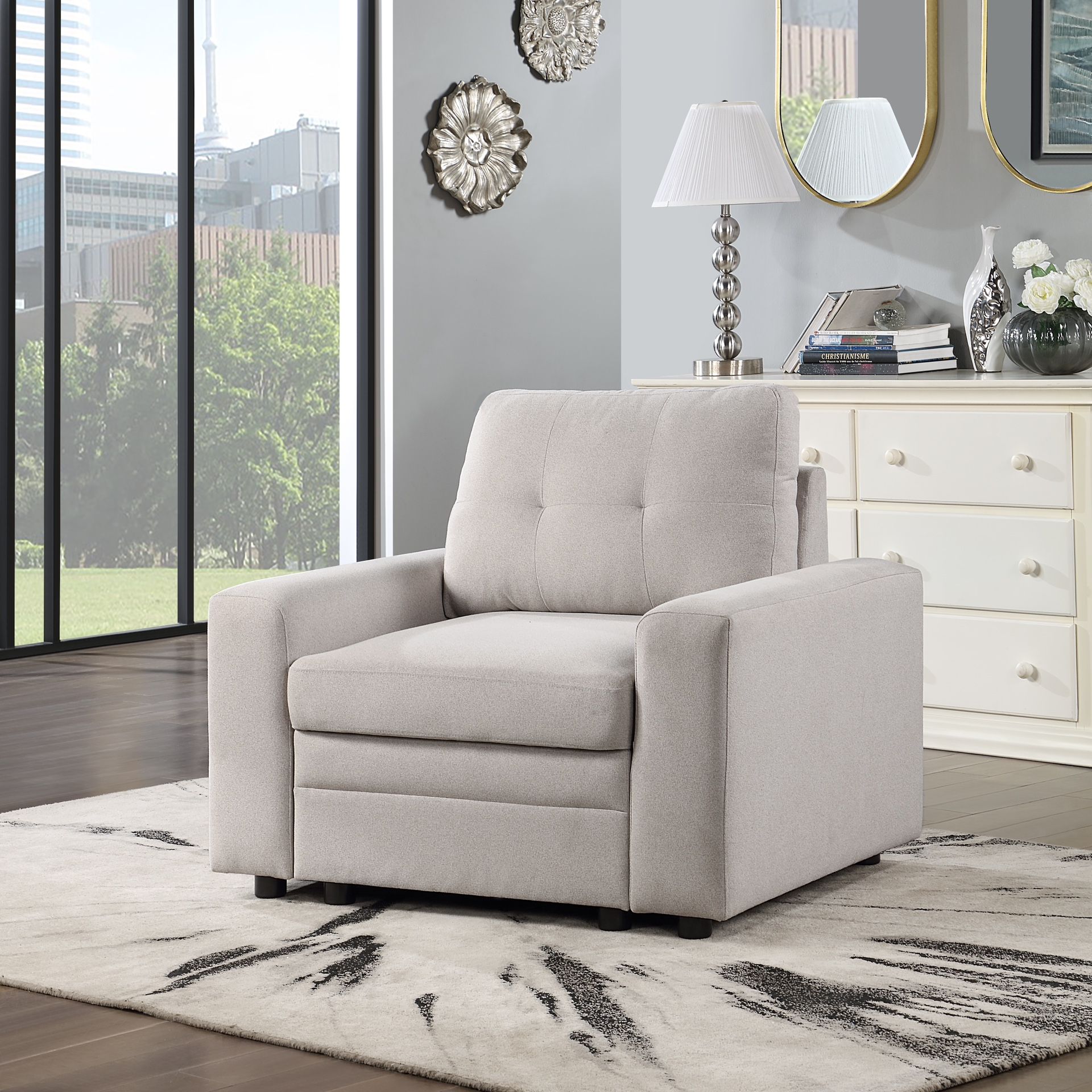 Oceanside Accent Chair (Beige)