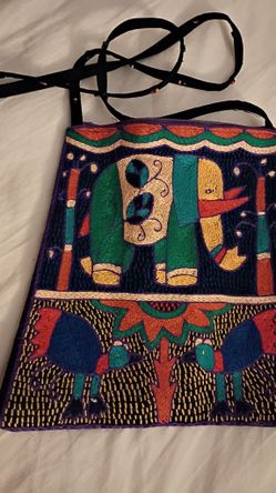 Embroidery Purse. 