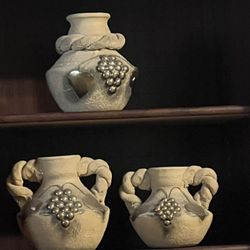 Handmade Clay Pottery  $10 or OBO