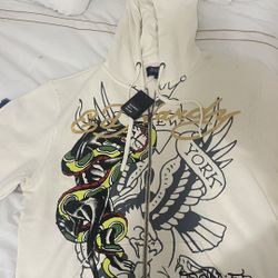 Ed Hardy Zip Up Hoodie
