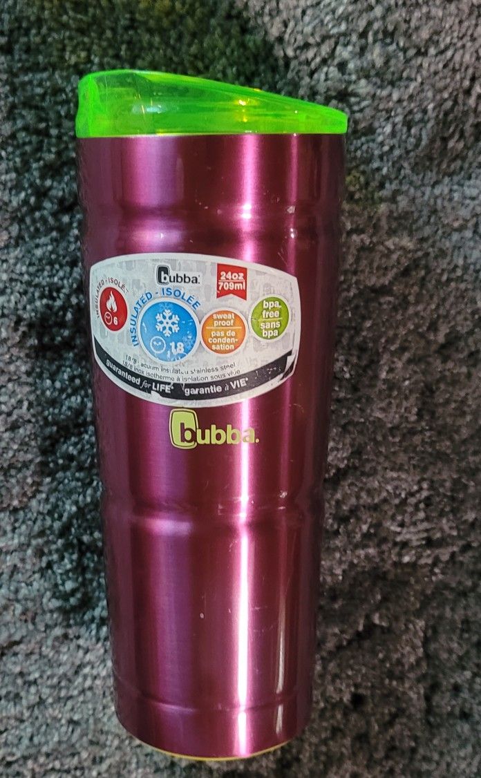 Bubba Brands 24 Oz Paradise Purple Tumblr