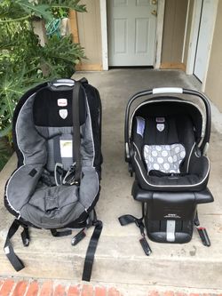 Britax baby seat with all security belts