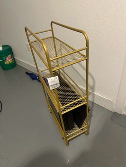 Gold Utility Cart Brand New