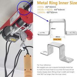 Partsam 2200 lbs Lift Electric Hoist Crane 