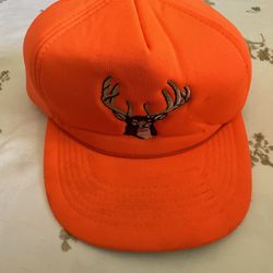 Orange Buck Foam Hat