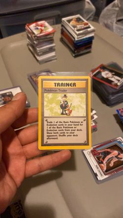 Pokémon Trader #077 Base Set Unlimited NM Trainer Pokémon Card