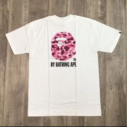 Bape Pink Camo t Shirt Every Size 