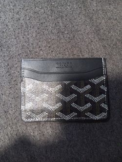 Goyard Card Holder Black Great Condition 