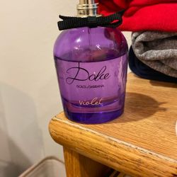D&G Violet  75 ML lightly Used Still 80% Full