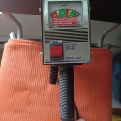 Associated,6/12 VOLT BATTERY TESTER,WITH LOAD SWICTH