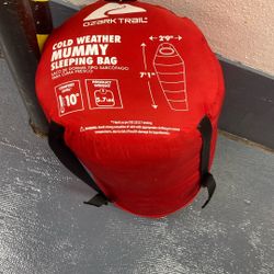 Cold Weather Mummy Sleeping Bag