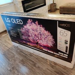 With Warranty - NEW LG 65" Class C1 OLED TV  