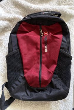 Swiss Gear Red And Black Backpack