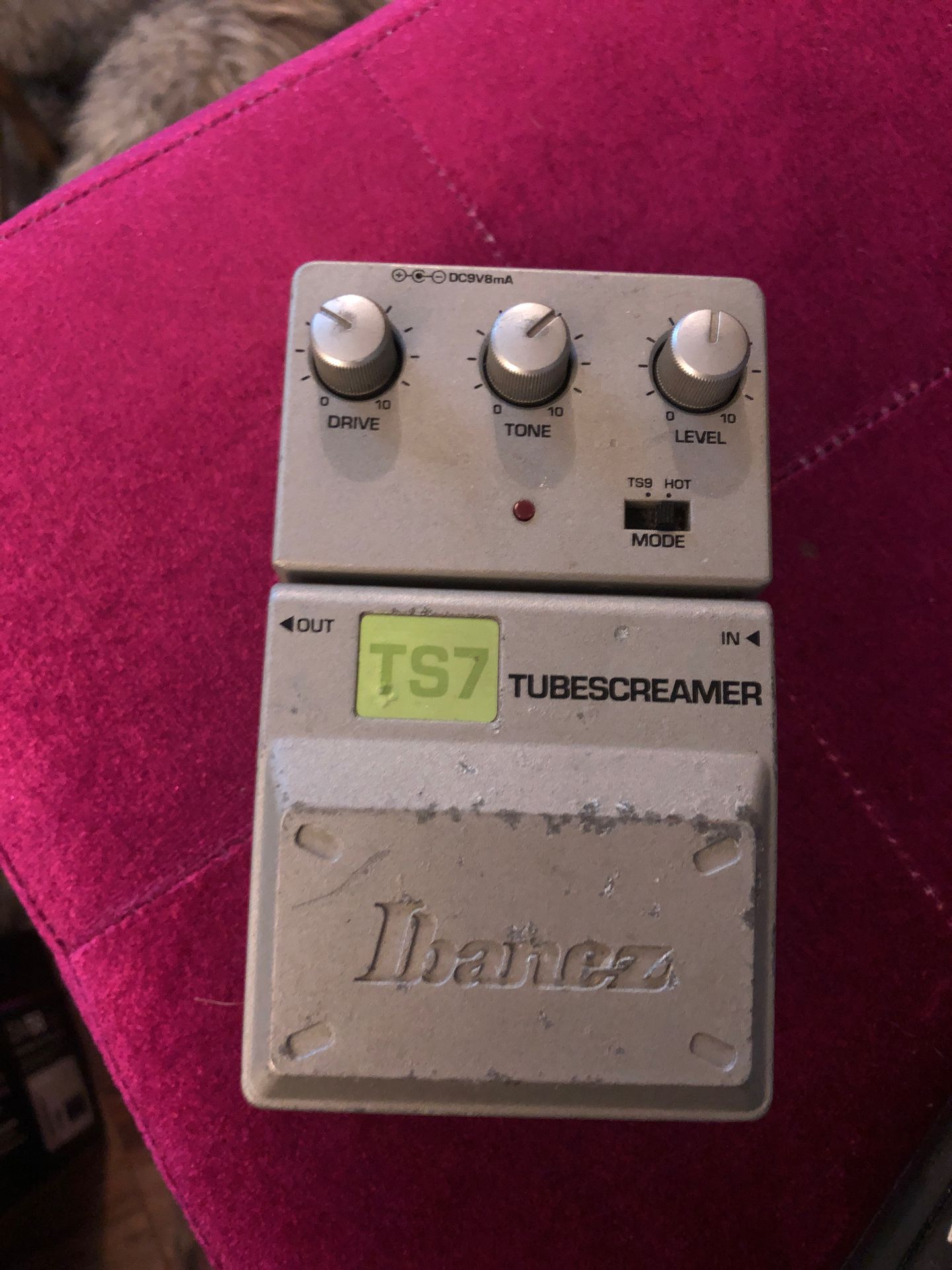Ibanez TS7 Tubescreamer used pedal