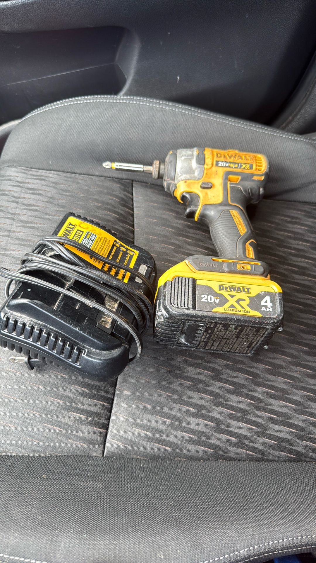 Dewalt Impact With Charger