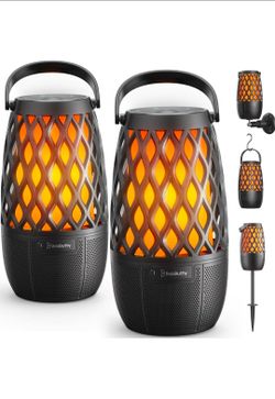 Outdoor speakers with lights backyard pool
