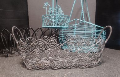 Beautiful Wire Baskets