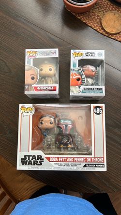 Funko Pop Lot of 3 Star Wars Good Omens