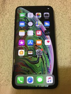 New iPhone X’s max 64 gig space grey