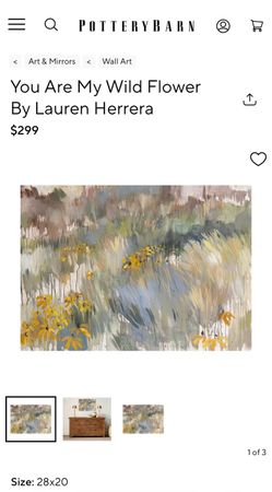 Pottery Barn Canvas Art