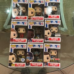 Funko Pop Ted Lasso Complete Set With Exclusives