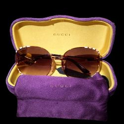 Two Pair Of Designer Women's Gucci Sunglasses