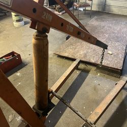 Black Max Air Compressor, 2 Ton Engine Lift,   Arc Welding 