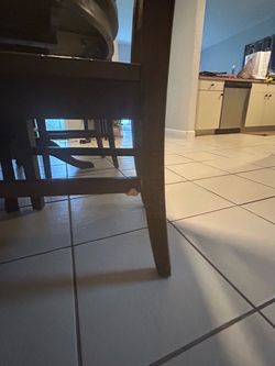 Rustic dining set