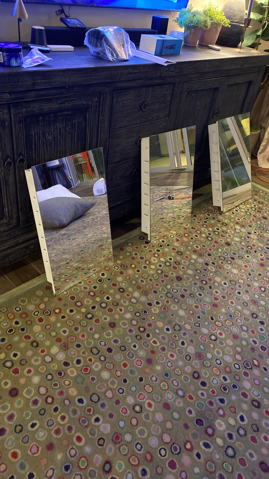 Three Brand New Standard Medicine Cabinets With Adjustable Shelves