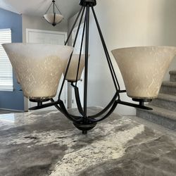 5 Light Kitchen Chandelier 