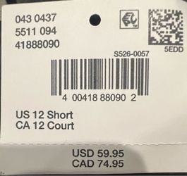 American Eagle Black Stretch Jeans – Size 12 Short – Like New