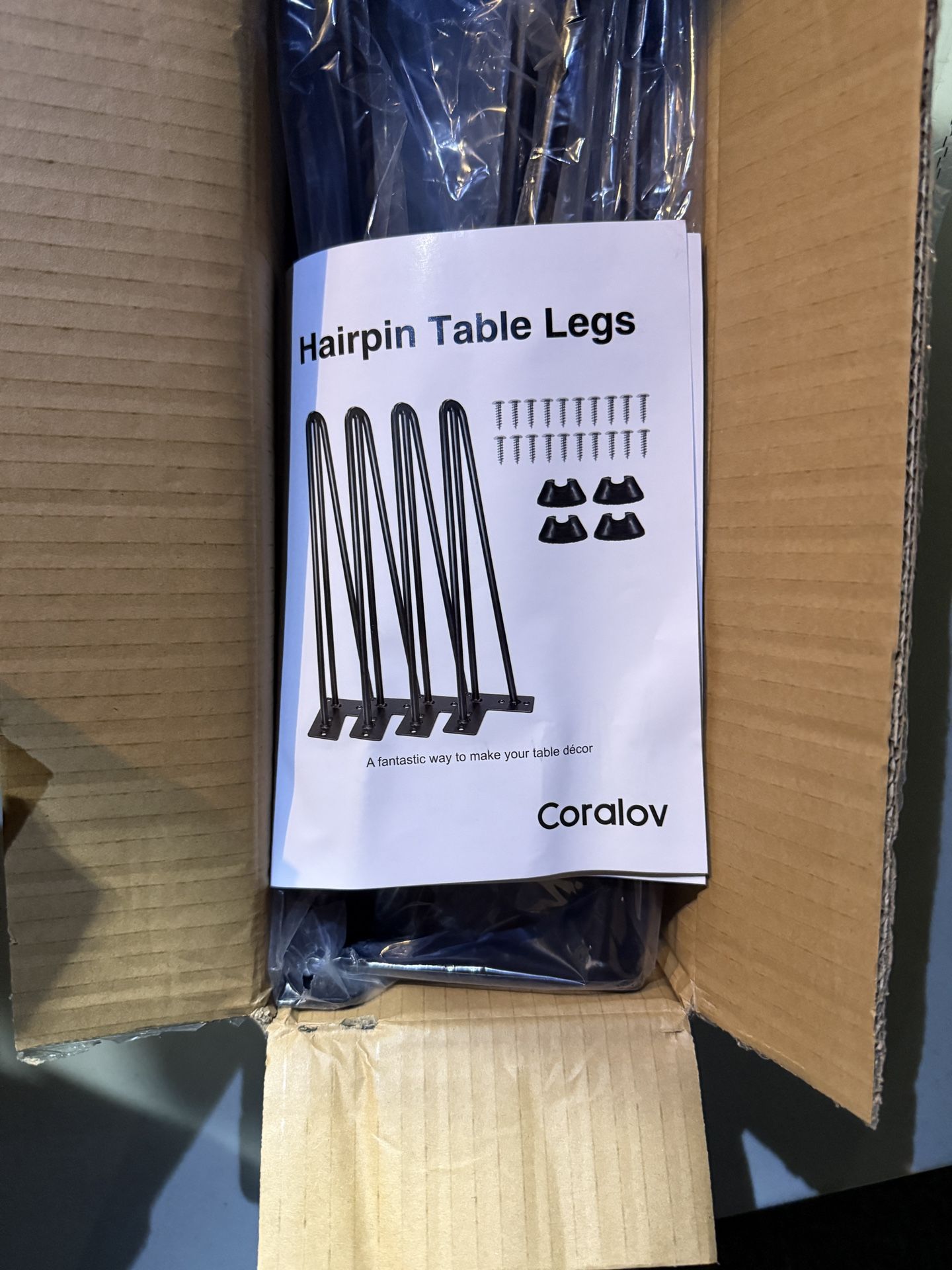 Hairpin Table Legs