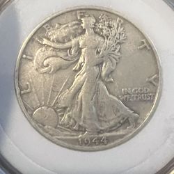 1944 S Liberty Walking Half Dollar 