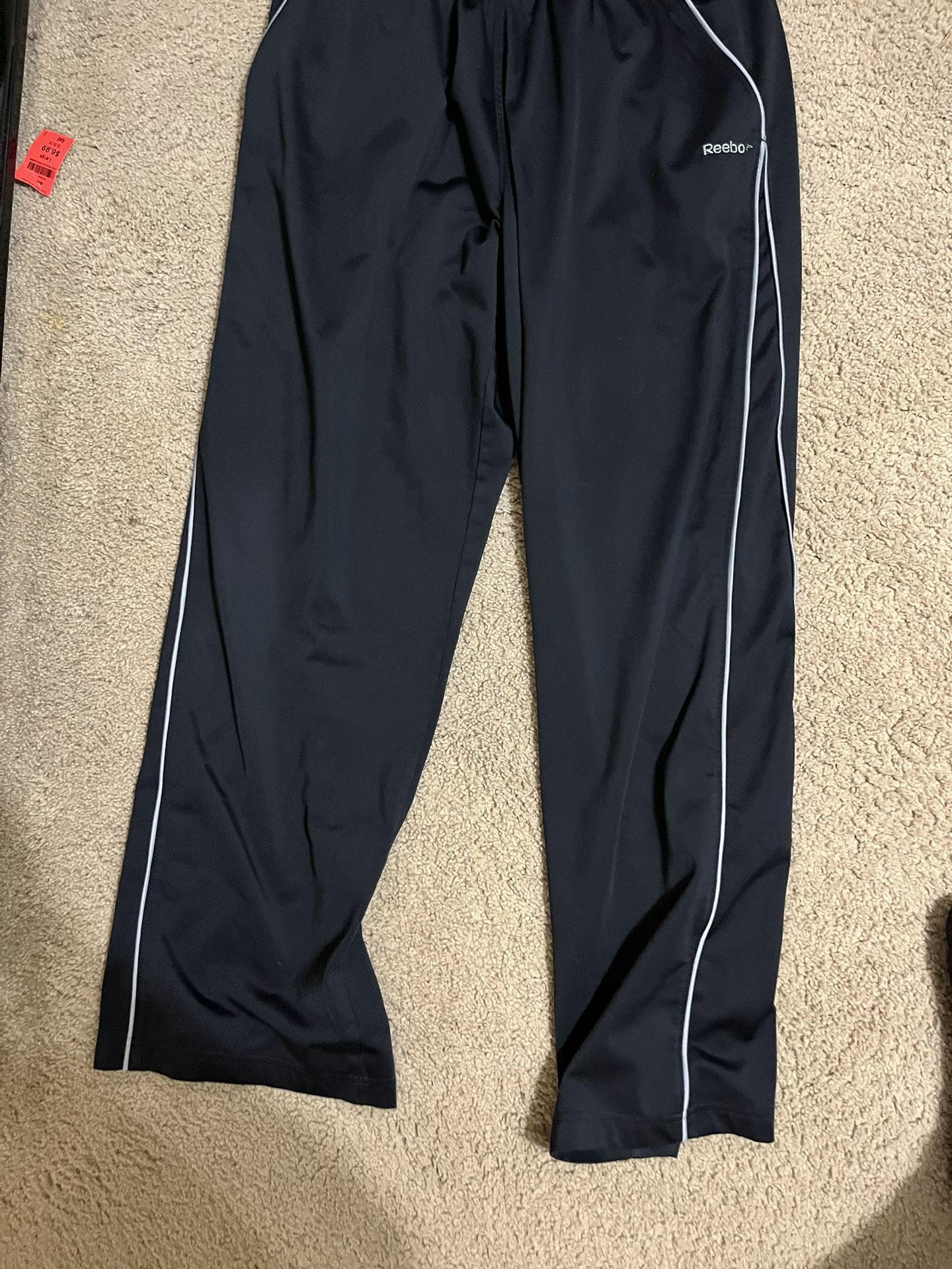 Baggy Black Reebok Sweats 