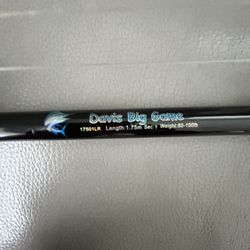 boat conventional rod and reel negotiable 