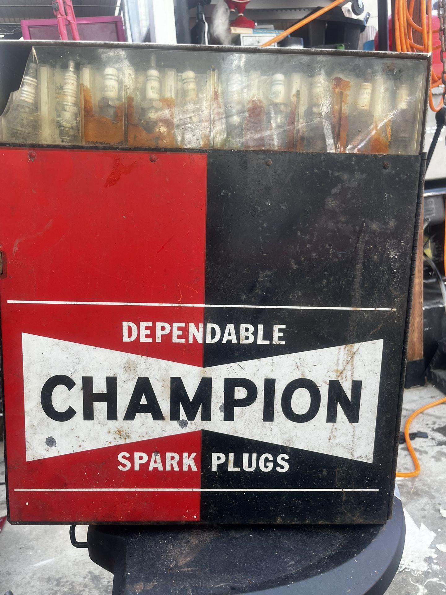 Champion Spark Plug Cabinet for Sale in Palm Springs, CA - OfferUp